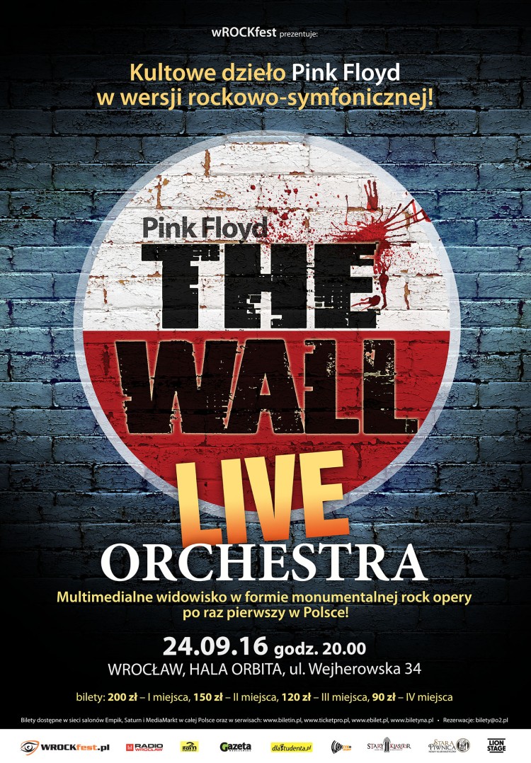 The Wall Live Orchestra – kultowe dzieło Pink Floyd już niedługo w Orbicie, mat. organizatora