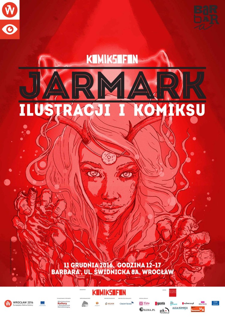Pierwszy Wrocławski Jarmark Ilustracji i Komiksu już niebawem w klubie Barbara!, zbiory organizatora