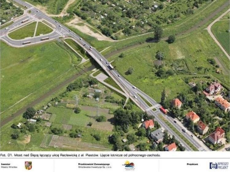 Wrocław: most łączący Racławicką i aleję Piastów ma nową nazwę, mat. inwestora/archiwum