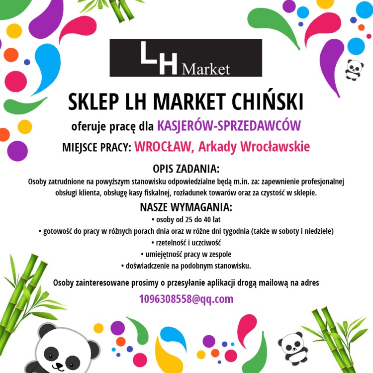 Nowy market chiński we Wrocławiu. Powstał w Arkadach Wrocławskich, mat. pras.