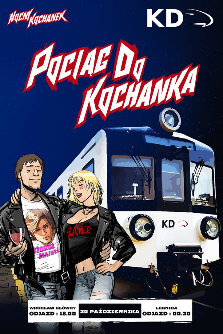 Koleje Dolnośląskie uruchomią „Pociąg do Kochanka”. Heavymetal na pokładzie, Koleje Dolnośląskie