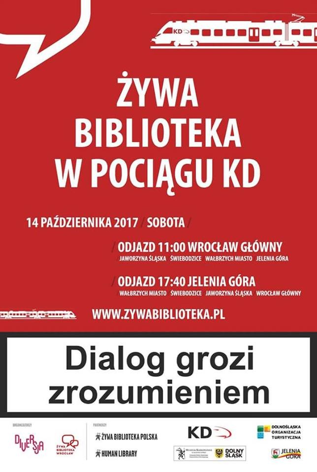 10-lecie Żywej Biblioteki we Wrocławiu. Porozmawiasz ze stereotypami w pociągu, 0