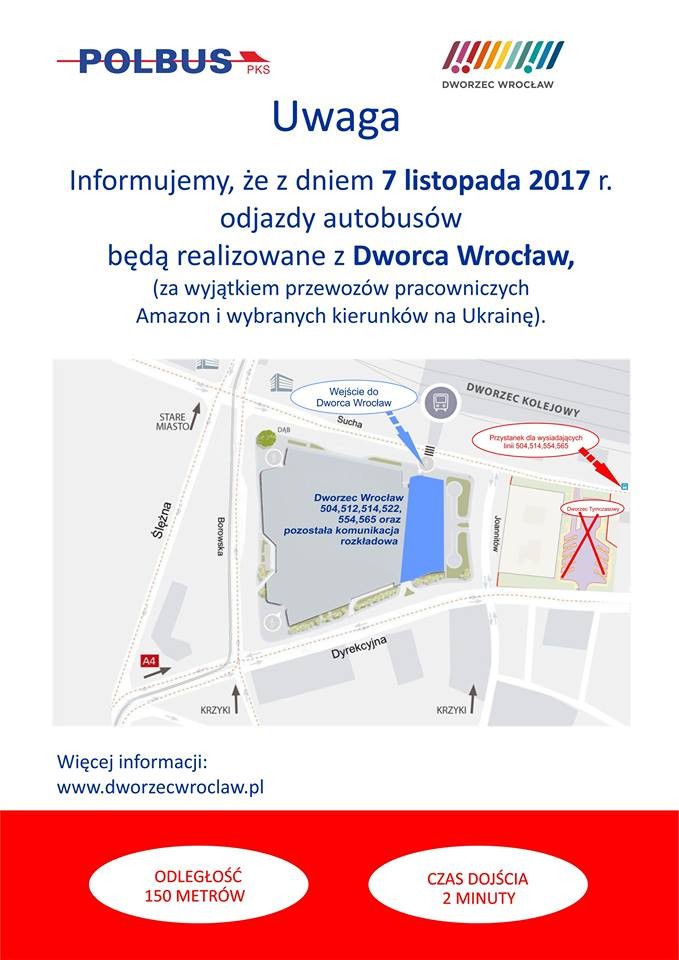 W przyszłym tygodniu otwarcie dworca we Wroclavii. Czy wystarczy miejsca dla wszystkich przewoźników?, Polbus