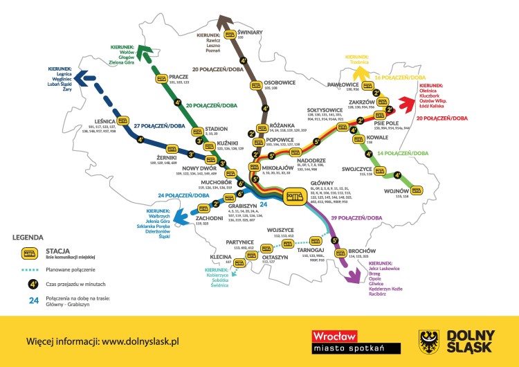 Nowy rozkład kolei regionalnych na Dolnym Śląsku. Będzie więcej połączeń, 0
