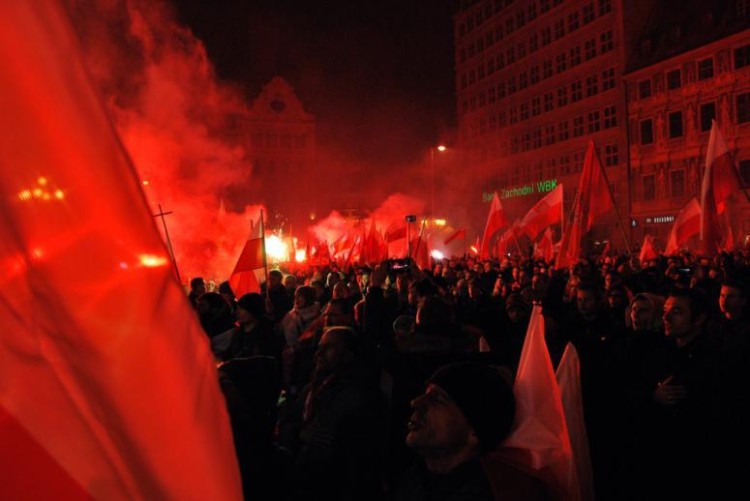 Wrocławski marsz z okazji 11 listopada bez NOP-u i ONR-u. Przyjedzie za to liderka anty-islamskiej partii z Wielkiej Brytanii, Bartosz Senderek/archiwum