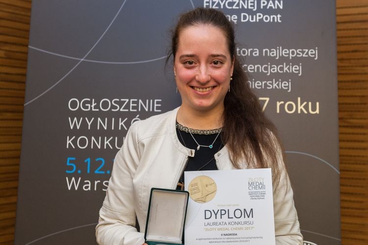 Srebrny Medal Chemii w rękach studentki z Wrocławia, 0