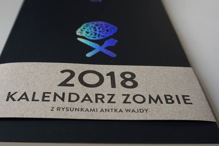 Kalendarz z zombie od wrocławskiego artysty, 0