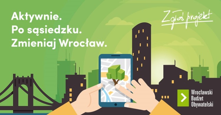 Od poniedziałku można będzie zgłaszać projekty do WBO 2018, mat. UM Wrocławia