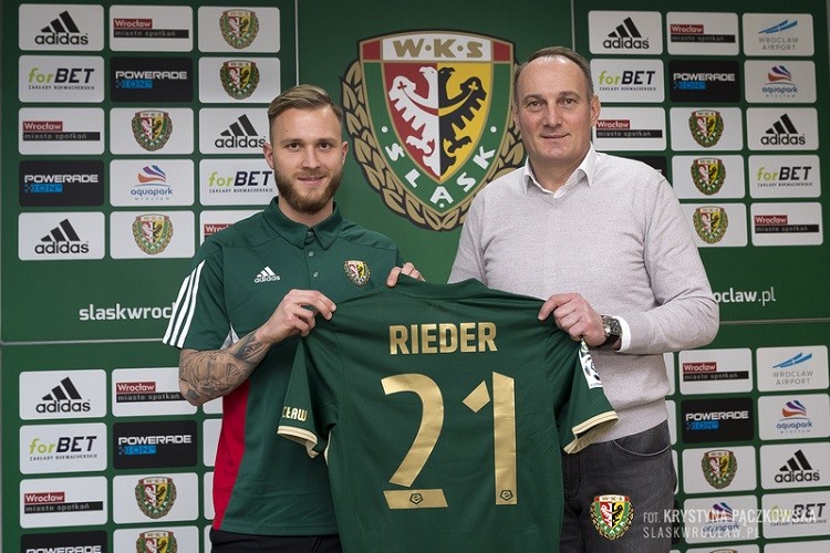 Śląsk ma nowego piłkarza. Tim Rieder wypożyczony z Augsburga, Krystyna Pączkowska (www.slaskwroclaw.pl)