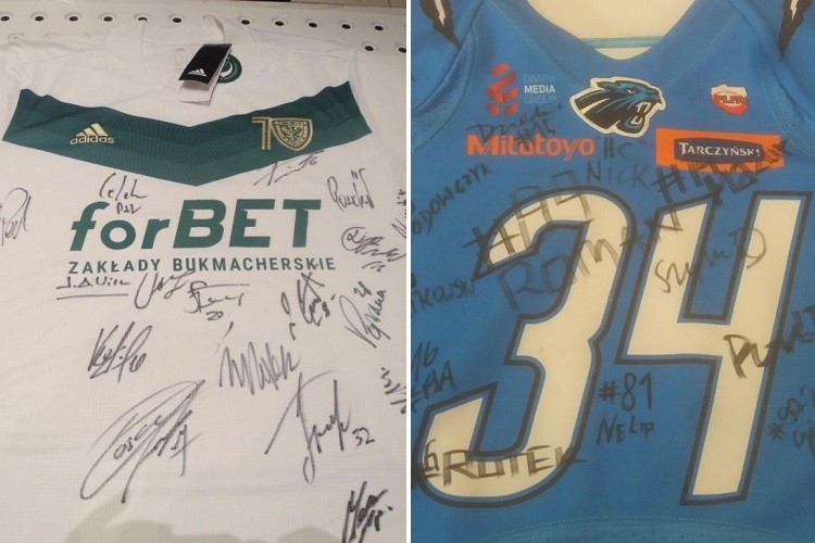 Panthers i Śląsk nadal grają z WOŚP. Wylicytuj koszulki z autografami, 0