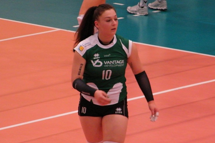 Sandra Świętoń zadebiutowała w seniorskiej drużynie Impelu Wrocław, Martin Geczew / Impel Wrocław