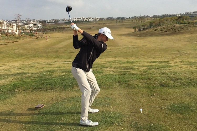 Mateusz Gradecki w czołówce turnieju Pro Golf Tour w Casablance, materiały prasowe