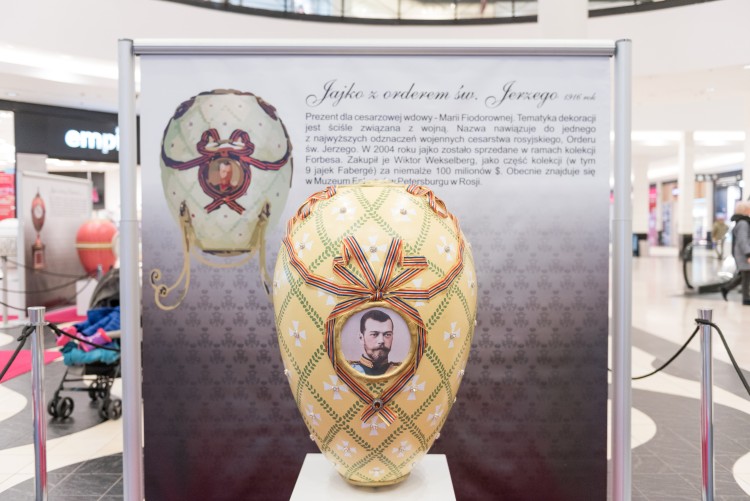 Repliki cesarskich pisanek Fabergé na wystawie we Wrocławiu [ZDJĘCIA], mat. pras.