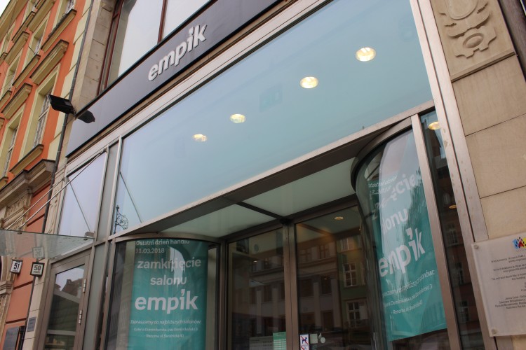Od kwietnia nie będzie już salonu Empik na wrocławskim Rynku, mgo