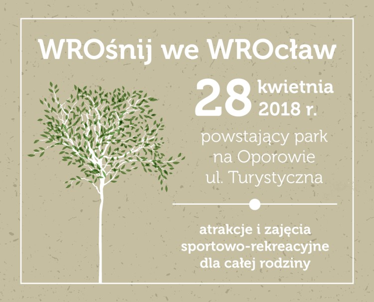 Na Oporowie powstaje Park Awicenny. W weekend posadzą 200 drzew, mat. UMW