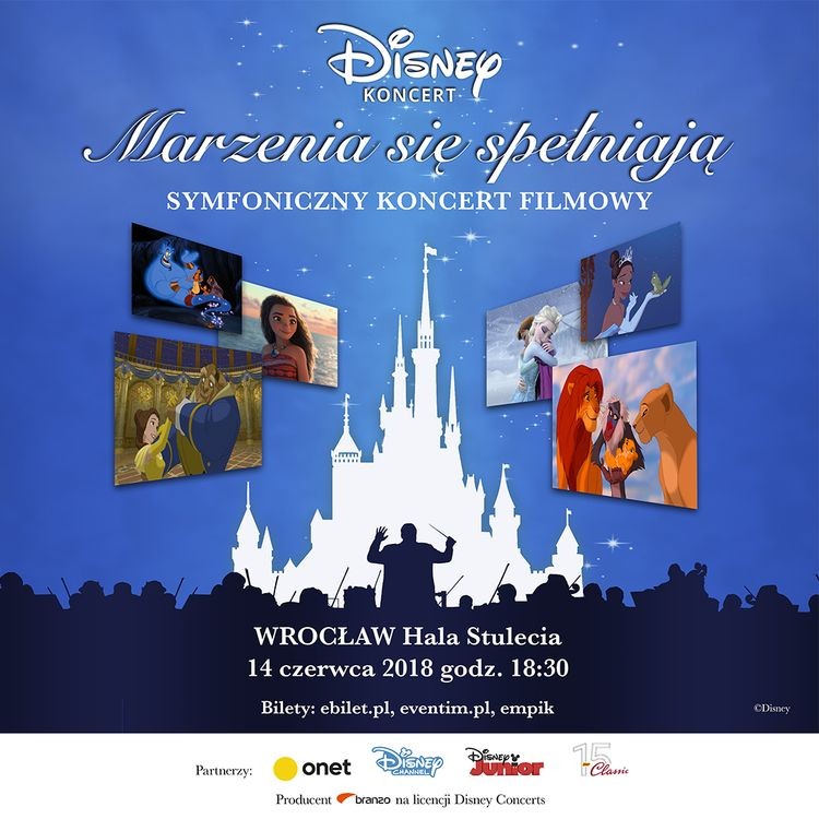 Koncert Disneya „Marzenia się spełniają” już w czerwcu we Wrocławiu, 0