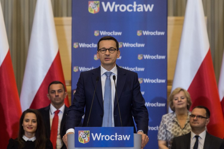 Premier Morawiecki rozmawiał z wrocławianami o rządach PiS [ZDJĘCIA], 0