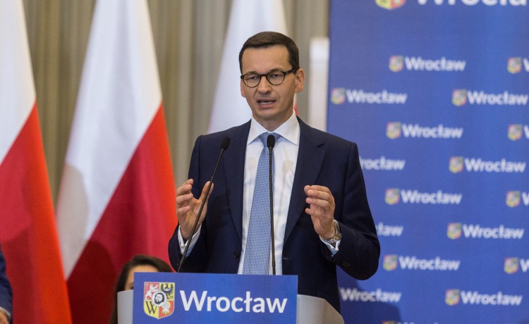 Premier Morawiecki rozmawiał z wrocławianami o rządach PiS [ZDJĘCIA], Magda Pasiewicz