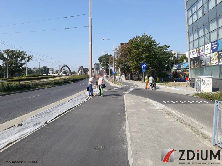 Wrocław: kolejna ścieżka rowerowa oddana do użytku, mat. ZDiUM