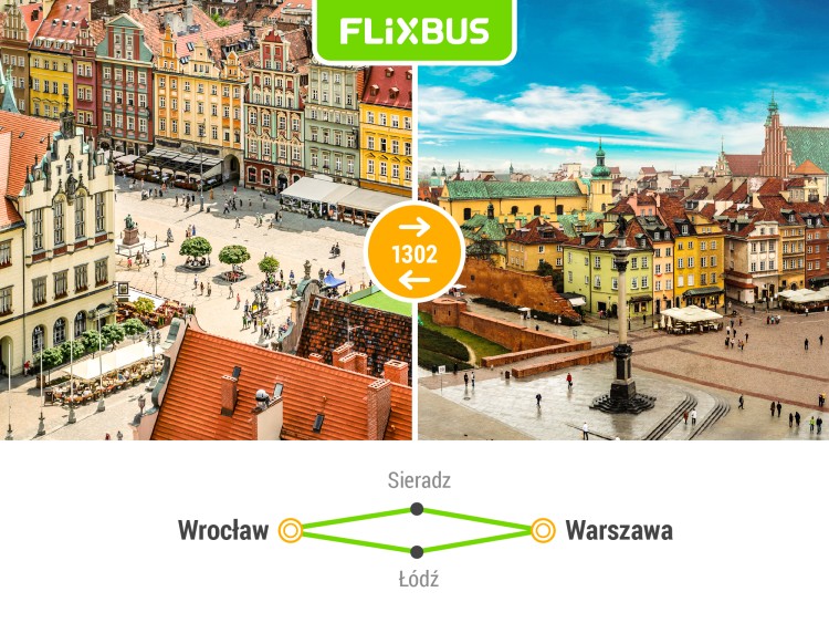 FlixBus uruchomił nowe połączenie z Wrocławia, mat. pras.