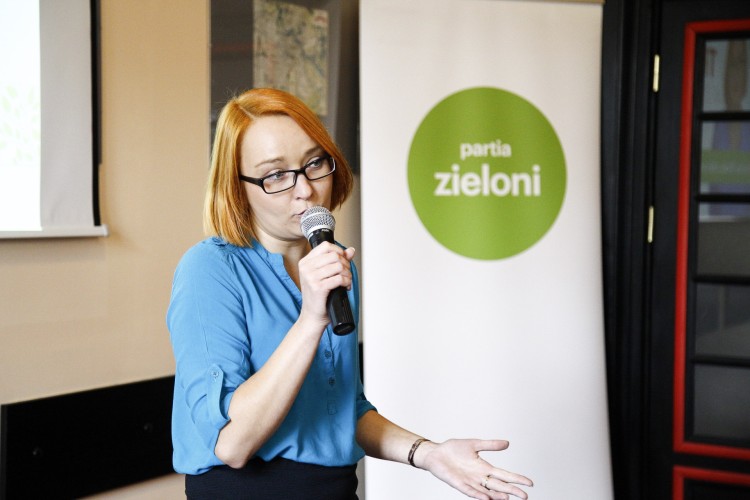 Były radny miejski i szefowa Dolnośląskiego Kongresu Kobiet na wrocławskich listach partii Zieloni, Magda Pasiewicz