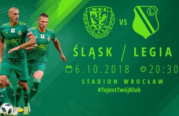 Trwa sprzedaż biletów na mecz Śląska Wrocław z Legią Warszawa, 0