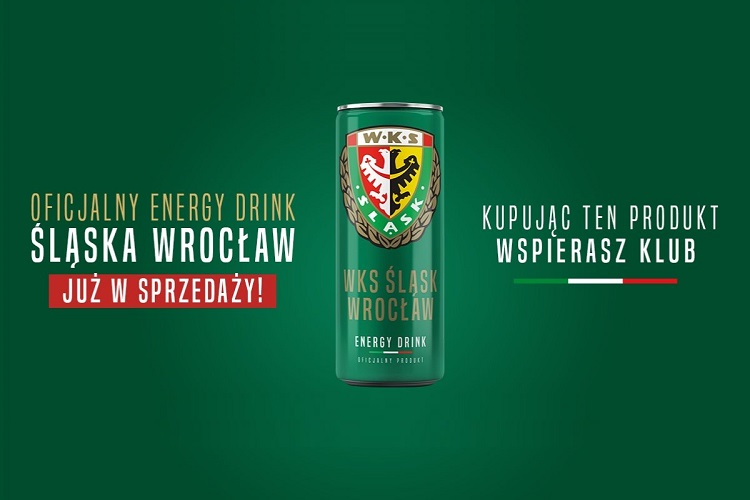 Piłkarski Śląsk Wrocław ma kolejny oficjalny napój, 0