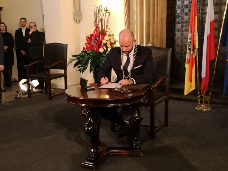 Wrocław ma nowego prezydenta! Jacek Sutryk złożył ślubowanie [ZDJĘCIA], daf