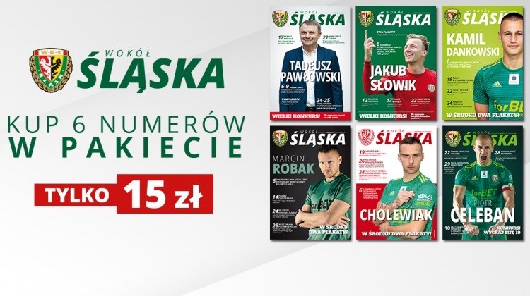 Oficjalny magazyn Śląska Wrocław dostępny w wyjątkowym pakiecie, 0