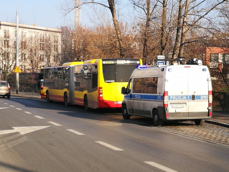 Wypadek autobusu MPK w centrum. Są ranni [ZDJĘCIA], Magda Pasiewicz