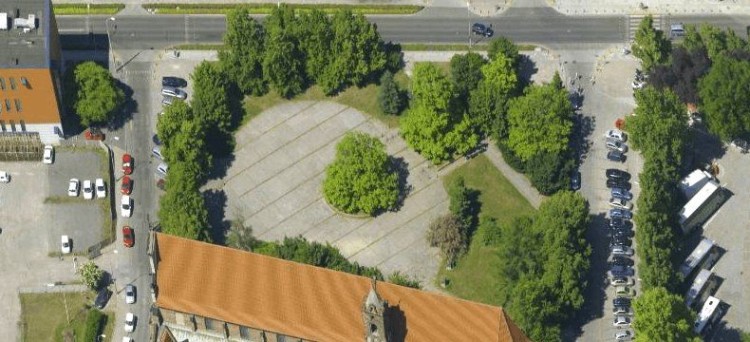 Skwer zamiast nowego muzeum. Zniknie parking w centrum, mat. pras.