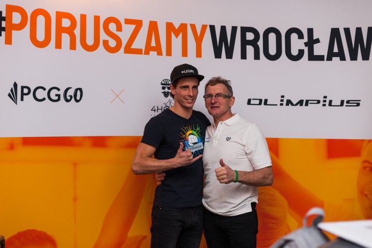 Triathlonowi mistrzowie świata spotkali się we Wrocławiu, materiały prasowe