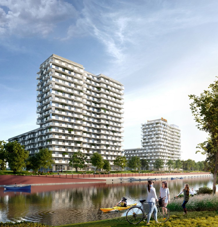Wybierz mieszkanie z widokiem na rzekę. Ostatni X etap Promenad Wrocławskich w sprzedaży, Materiały prasowe