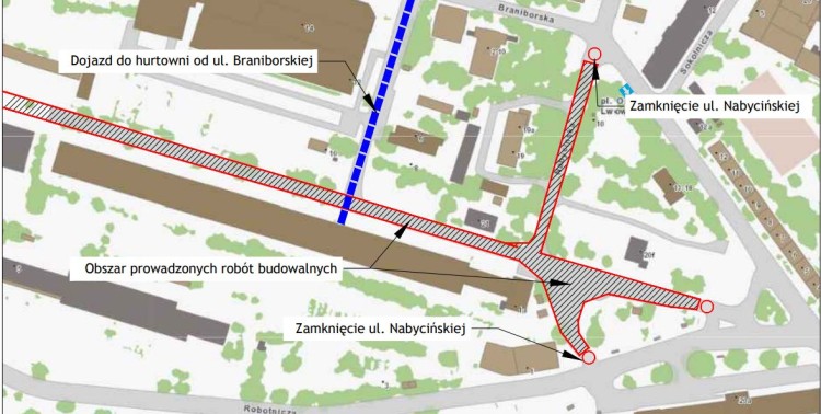 Od soboty będą budować tramwaj na Nowy Dwór. Ulica w centrum zamknięta, Wrocławskie Inwestycje