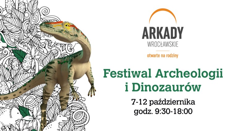 Festiwal Archeologii i Dinozaurów w Arkadach Wrocławskich, Materiały prasowe