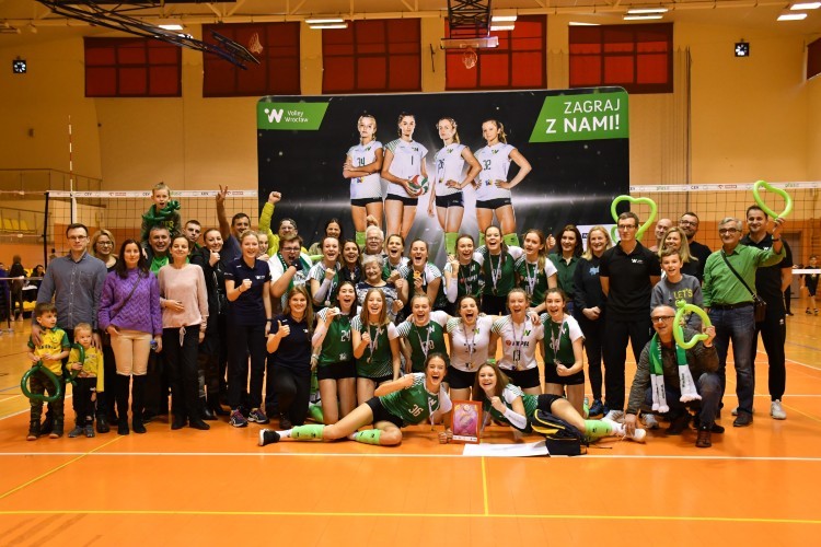 Juniorki #VolleyWrocław mistrzyniami Dolnego Śląska, materiały prasowe