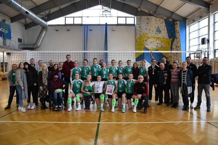 Srebrne kadetki #VolleyWrocław. AWF zwycięża po raz pierwszy w historii, materiały prasowe