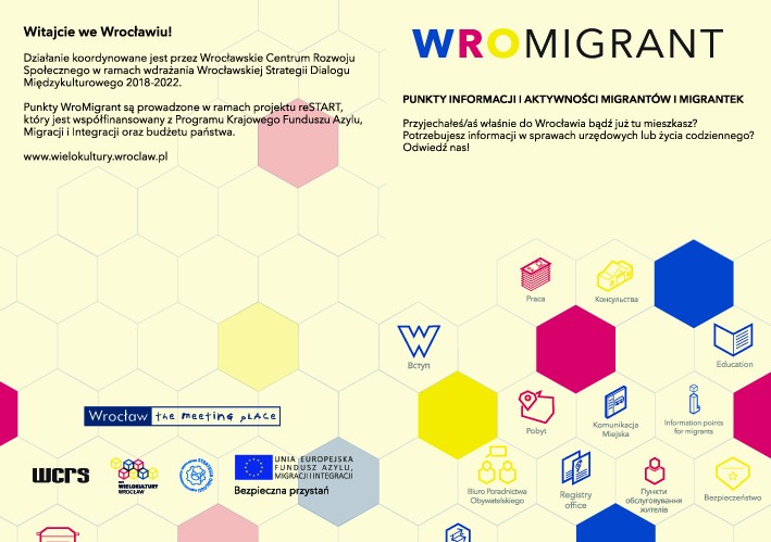 Ruszył projekt WroMigrant. Oferuje pomoc migrantkom i migrantom we Wrocławiu, 0