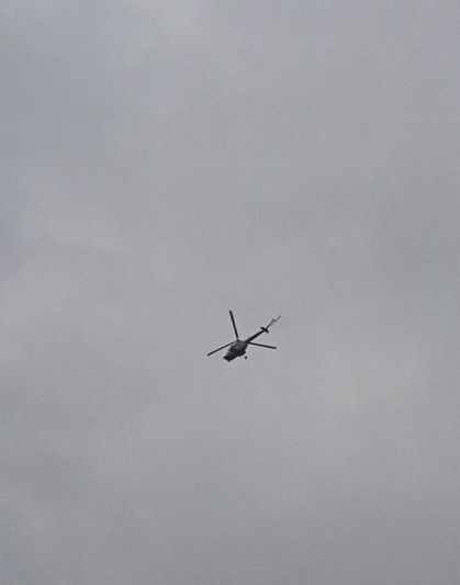 Policyjny helikopter nad Wrocławiem także w Wielkanoc [ZDJĘCIA, WIDEO], Czytelniczka