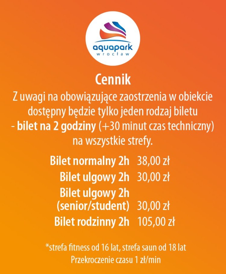 Wrocławski aquapark zmienia cennik po kwarantannie. Klienci wściekli, 0