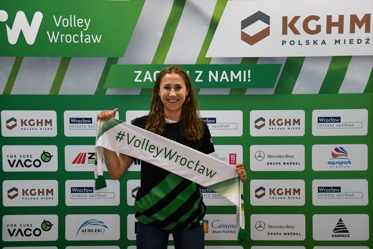 #VolleyWrocław zasiliła nowa rozgrywająca, materiały prasowe
