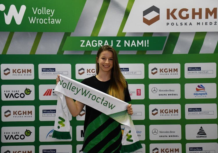 #VolleyWrocław rośnie w siłę. Nowa libero w zespole, materiały prasowe