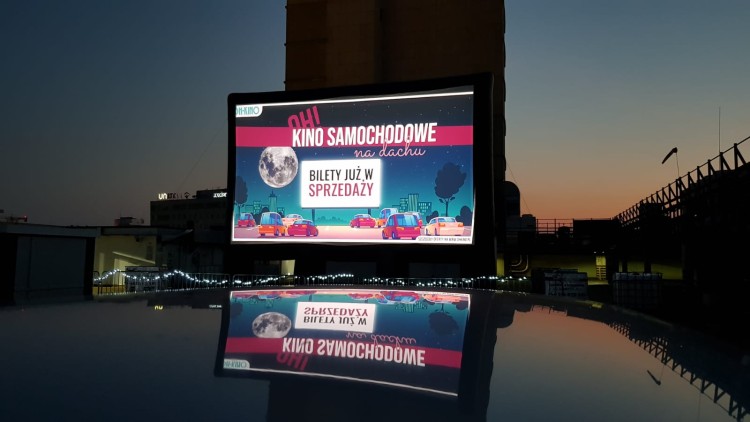Rusza kino samochodowe na dachu Arkad Wrocławskich [ZDJĘCIA], Materiały prasowe