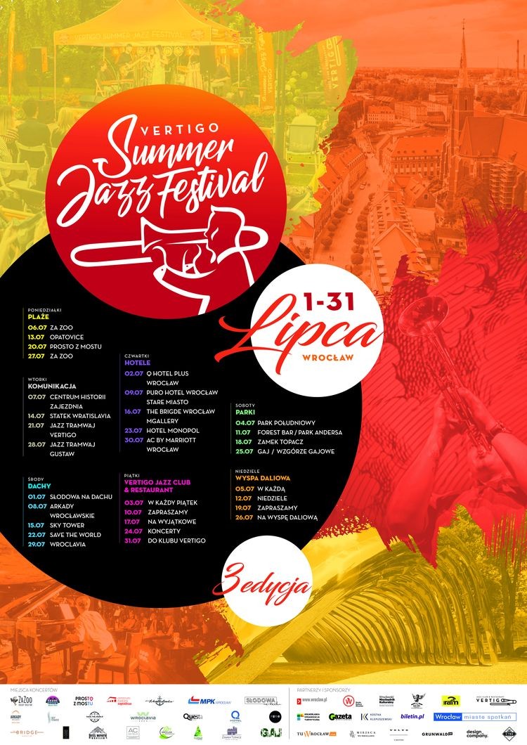 Jazz w plenerze i nietypowych lokalizacjach. Zbliża się Vertigo Summer Jazz Festival [PROGRAM], 0