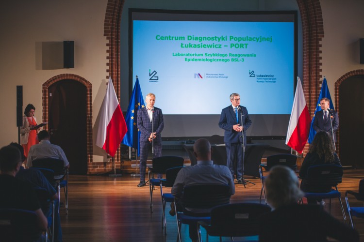 We Wrocławiu powstanie Laboratorium Szybkiego Reagowania Epidemiologicznego, Łukasiewicz - PORT