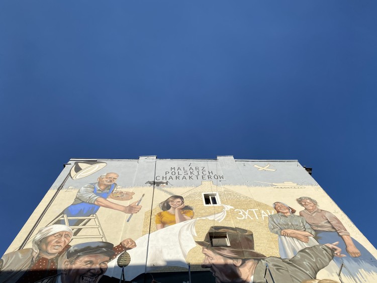 Nowy mural we Wrocławiu. W hołdzie dla twórcy kultowej komedii [ZDJĘCIA], CZARY-MURY