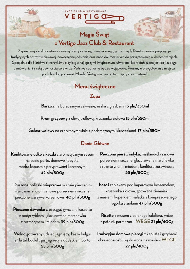 Świąteczne menu z wrocławskich restauracji. Smakołyki na wyciągnięcie ręki, 0