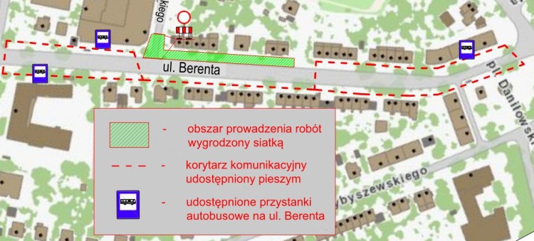 Kierowcy i MPK wracają na Berenta. Remont za blisko 10 mln zł dobiega końca [ZDJĘCIA], WI