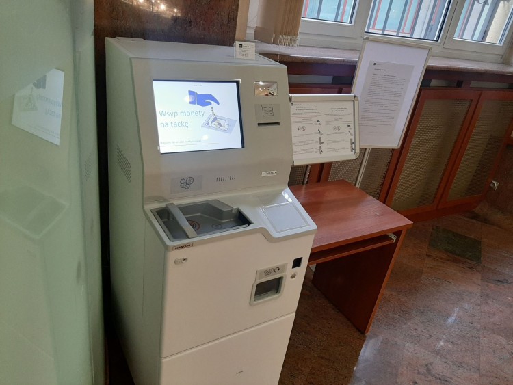 We Wrocławiu stanął automat do zamiany monet na banknoty, mat. prasowe