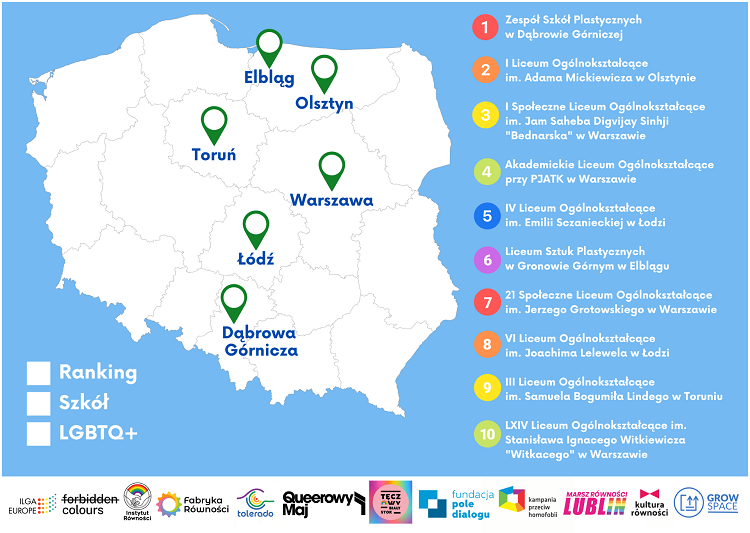 Ranking szkół przyjaznych LGBTQ+. Co z Wrocławiem?, mat. prasowe